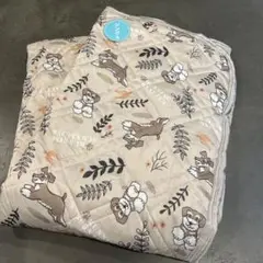 《新品》シングルパットシーツ　シュナウザー柄 犬 シングルサイズ　100✖️205