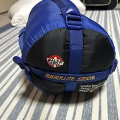 寝袋　WALK ABOUT ウォークアバウトSUPERLITE 1200M2個 楽天市場】寝袋 シュラフ スーパーライト1200M ブルー 春〜秋の3
