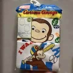 おさるのジョージ　ノースリーブボディスーツ 70