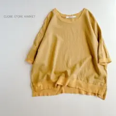 CUORE STORE MARKET ⿻ レーヨンコットン リブ プルオーバー
