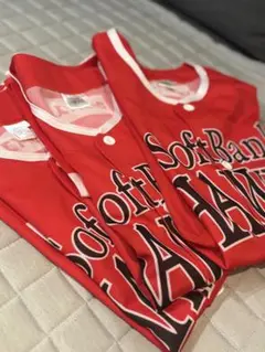 新品　ソフトバンクユニフォーム　赤⭐︎
