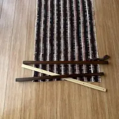 柚木沙弥郎タベストリー　細ジッパー