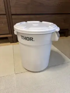 THOR ラウンドコンテナ 12L ライトグレー【美品】