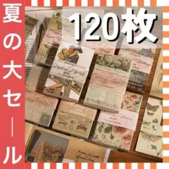 コラージュ　素材　アンティーク風　ハンドメイド　手帳　ヴィンテージ　メモ帳　紙