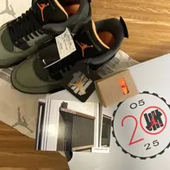 UNDEFEATED Nike Air Jordan 4 Retro 28cm