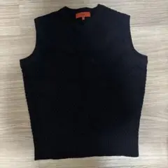 URBAN RESERCH ROSSO ブラック Vネック ベスト M