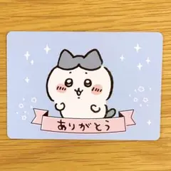 N26 【同梱100円】 コレクションカード ハチワレ ありがとうカード