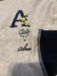 Adress × CLUB HAUS コラボスウェット