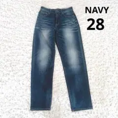 NAVY デニムパンツ メンズ 【28】ストレート