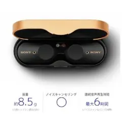 SONY 完全ワイヤレスイヤホン ノイズキャンセリング Bluetooth