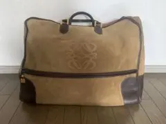 綺麗希少品 ロエベ 大型ヴィンテージアナグラム パリコレ出品物 大変希少品