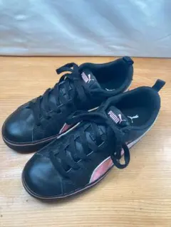 PUMA BREAK POINT VULC BG ブラック×ピンク