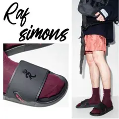 新品未使用RAF SIMONS ASTRAロゴチャームサンダル WHITE 40 Raf Simons Astra Slide White Black Sz 36-41 - HR810001S 62