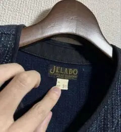 JELADO ジェラード　インディゴ染め　ビーチクロス　ワークベスト