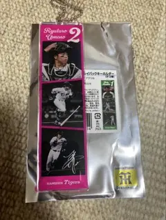 阪神　タイガース　梅野　シークレット　プレイバックキーホルダー