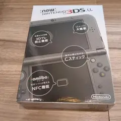 美品　 Newニンテンドー3DSLL メタリック・ブラック