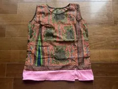 アフリカ服　ベナン共和国産　Mサイズ　ノースリーブ