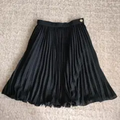 【美品】　SCHERZO　プリーツスカート　レディース　膝丈　日本製