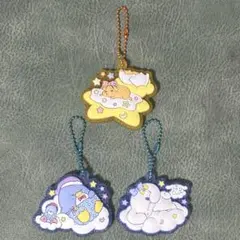 サンリオ　ぷっくりラバマス ぐでたま・シナモン・タキシードサム