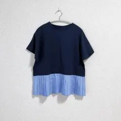 HK WORKS LONDON 異素材切り替え Tシャツ