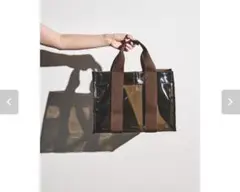 【新品未使用品】ミーラベル　高橋志津奈　Clear multi-use Bag