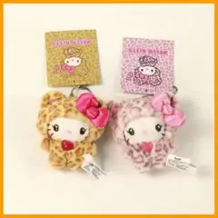 ギャルクマキティ ヒョウ柄 ピンク＆茶 2点セット 即日発送・新品未使用タグ付き