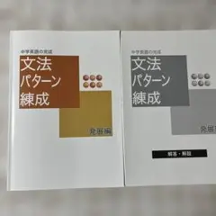 中学英語の完成　文法パターン練成　解答付き 2025年最新】中学英語の完成文法パターン練成の人気アイテム