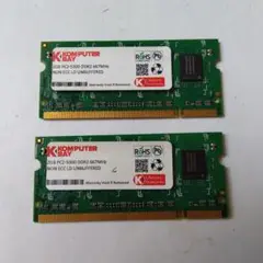 メモリ DDR2 SO-DIMM 4GB(2GB×2)