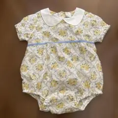 ロンパース　cottoli 花柄　70