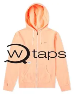 【新品・未使用・完売品】WTAPS FLAT ZIP HOODY ORANGE