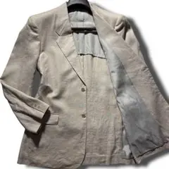 ✨️リネン100%極美品✨️ papas パパス テーラードジャケット Lサイズ