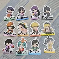 物語シリーズ ダイカットステッカー シール コンプリート