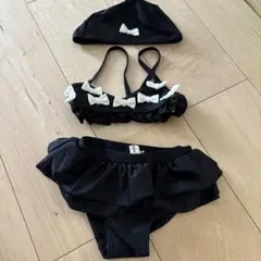 ブランシェス　帽子付きベビー水着セット 90