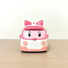 ロボカーポリー　アンバー　救急車　ミニカー　ダイキャスト　韓国