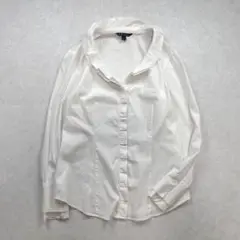 【美品】Brooks Brothers フリルシャツ ホワイト サイズ2