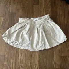 ZARA ベージュ プリーツスカート 4-5歳　　110