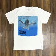お値引不可 新品MニルヴァーナNIRVANA Nevermind Tシャツ 白
