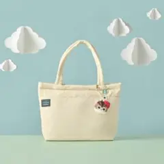ラスト1点【mofusand starbucks】シンガポール　白　トート
