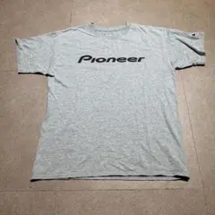 Champion Pioneer キッズ　tシャツ 半袖　企業　グレー 160