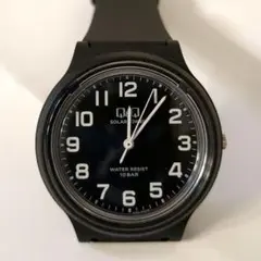 Q&Q ソーラーパワー ラバーベルト 時計