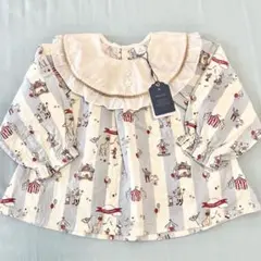 【新品未使用】cottoli コトリ　サーカス柄　トップス 100cm