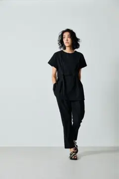 THOUSANDMILE × GENE HEAVENSウエストベルト付きトップス