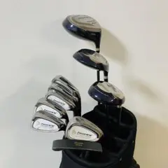 ミズノ ゴルフクラブセット10本キャディバック付き