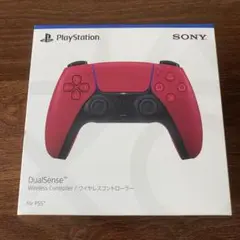 【新品未開封】PS5 DualSense ワイヤレスコントローラー 赤