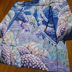 振り袖高級辻ヶ花翠山工房桐屋謹製