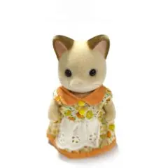 クリームネコ　シルバニア　お母さん