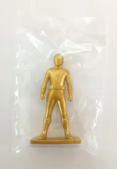スーパー戦隊 フィギュア付き チョコスナック ゴーオンレッド 金色 ゴールド