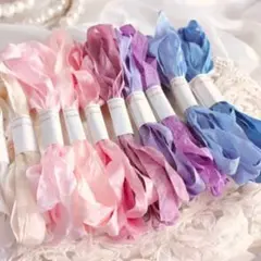 くしゅくしゅリボン　10色