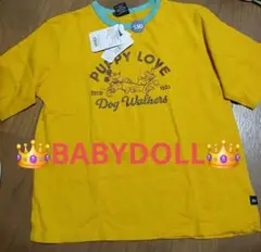 BABYDOLLイエロー Tシャツ 130ディズニーミッキーマウス