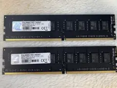 G.SKILL PC用メモリ 8G×2枚 F4-2666C19D-16GNT